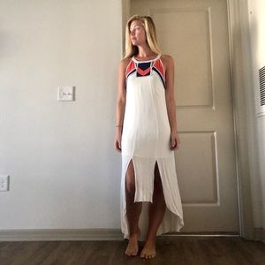 Long white maxi dress